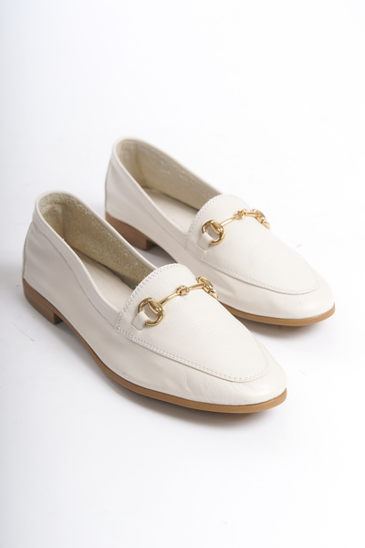 Red&Shoe Pantofi de damă din piele naturală cu cataramă