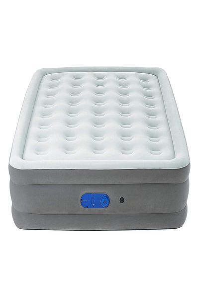 BESTWAY Bestway Queen Air Mattress with Built-in Pump 2.03m x 1.52m x 46cm 26-67624