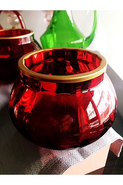 DECOSTYLE Snack Bowl Red Color Small 2 Pcs