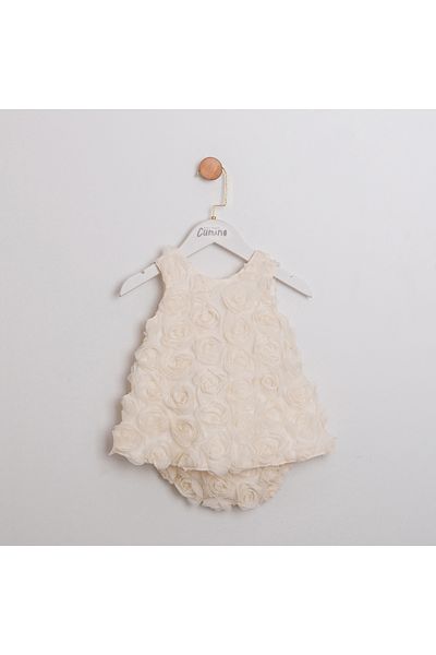 Little Ya Ya Love Baby Girl Rose Embossed Set of 2
