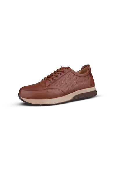 M.P. Men's Casual Shoes - Tan, Nubuck Leather