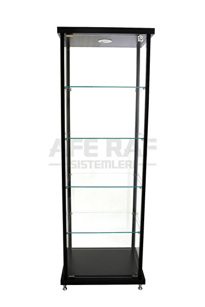 AFE DEKOR KURULU VİTRİN, CAMLI VİTRİN, KOLEKSİYON ,TEŞHİR, CAM DOLAP-30X50X175