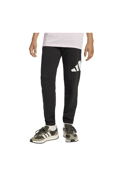 adidas Pantaloni de trening negri unisex pentru copii