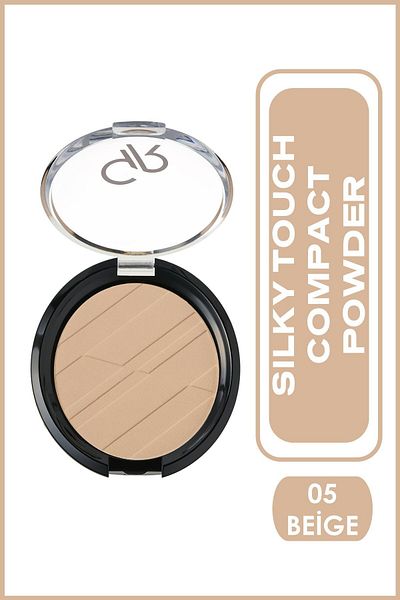 Golden Rose Silky Touch Compact Powder No: 05 Beige - Sıkıştırılmış Pudra