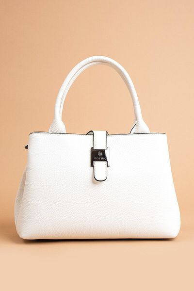 VOSTRO Handmade Italian Style 100% Real Genuine Leather Women's Long Strap Handbag - Vostro20213