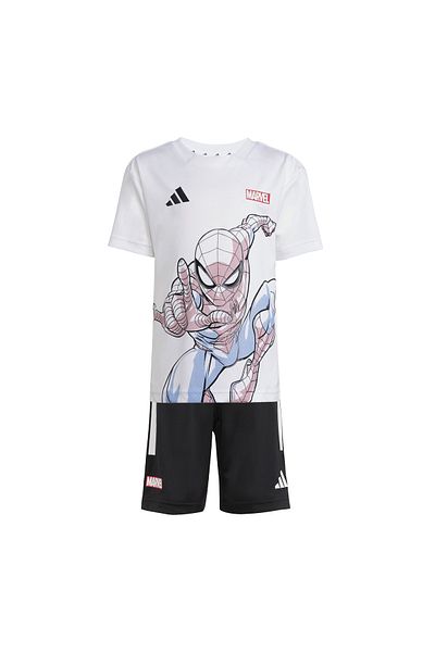 adidas Σετ παιδικές φόρμες Marvel Spider-man Jf3655-c X White