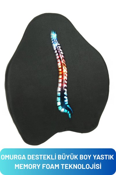 Walter White Visco Lumbar Pillow Back Cushion Orthopedic Visko Pillow Lumbar Back Support Cushion
