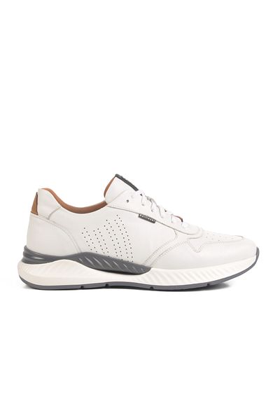 Dr.Flexer White Genuine Leather Orthopedic Men's Casual Shoes 758803 m