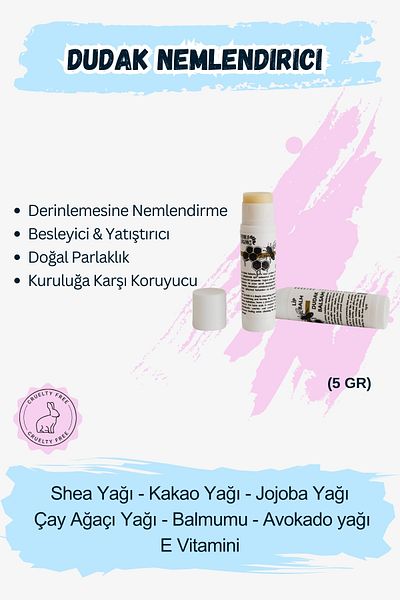 FADHILA ORGANICS Lip balm - Lip Moisturizer, Shea Butter