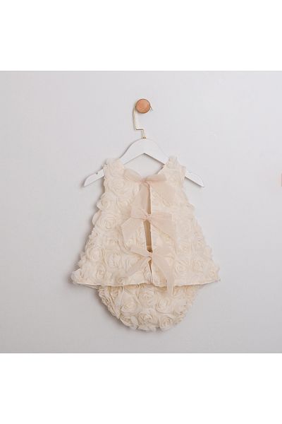 Little Ya Ya Love Baby Girl Rose Embossed Set of 2