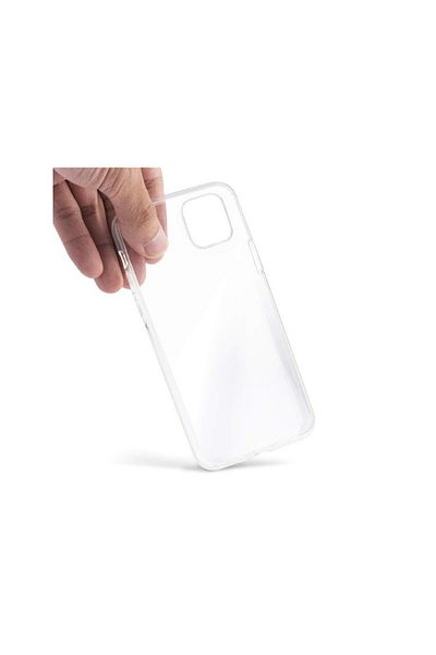 REDz Accessories Carcasă simplă, compatibilă cu iPhone 12 Pro Max, silicon, transparentă