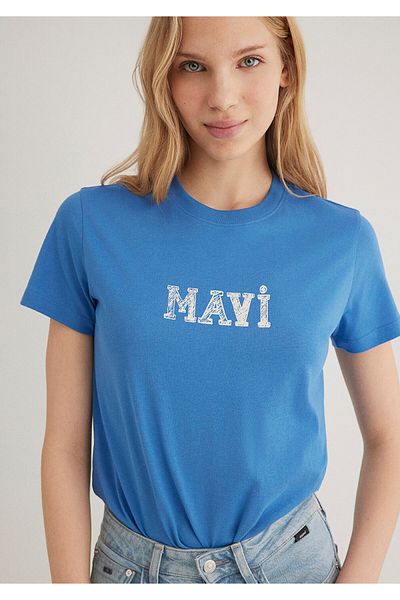 Mavi Potištěné tričko Regular Fit 1612232 -70885