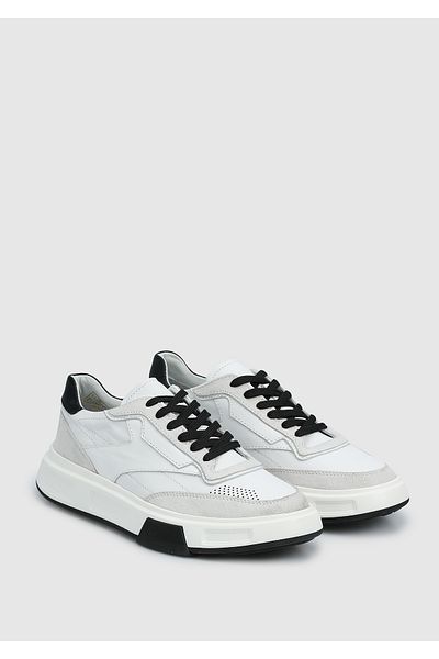 Provoq Tenis pentru bărbați din piele albă