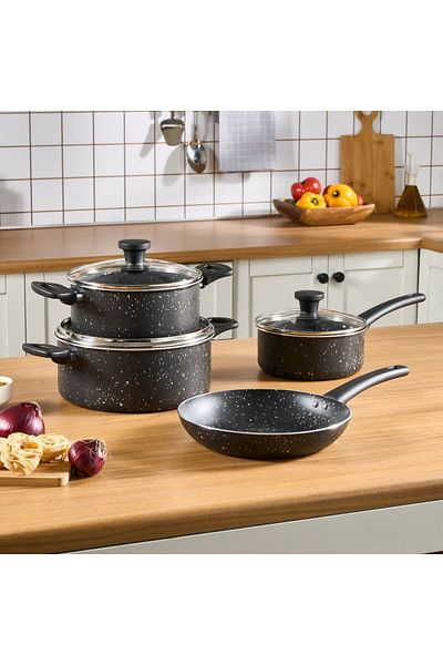 Karaca Cookplus Aura Roller 7-teiliges Kochgeschirr-Set