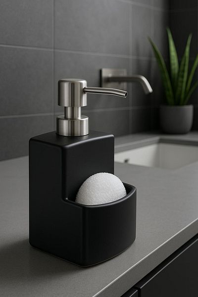 GÖNÜL Sponge Liquid Soap Dispenser Detergent Dispenser G2650-1