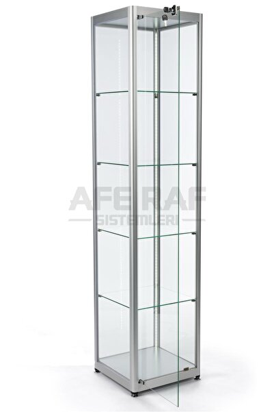 AFE DEKOR KURULU TESLİMAT, 40x40x175,CAMLI DOLAP, CAMLI VİTRİN, TEŞHİR KOLEKS...