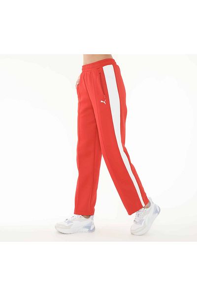 Puma 629797 -15 T7 Always on Straight Pants Women's Sweatpants Orange
