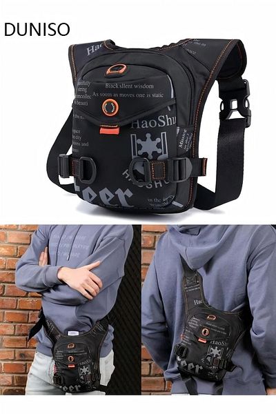 Generic Multifunctional Leg Bag Panel Practical Waist Bag Shoulder Bag Messenger Bag Cycling Hiking Bag