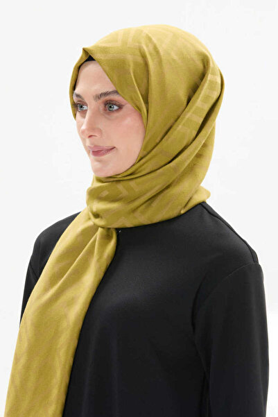 Setrms Geometrik Desenli Yün Şal