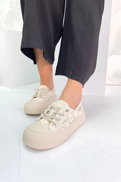 BS BEYAZ SHOES Lace Women's Sneaker