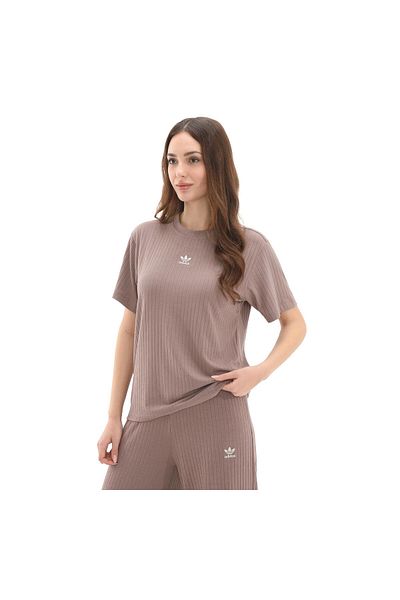 adidas Jd1491-k Ess Wr تي شيرت نسائي S &amp; أومل;تل &amp; أومل؛ قهوة
