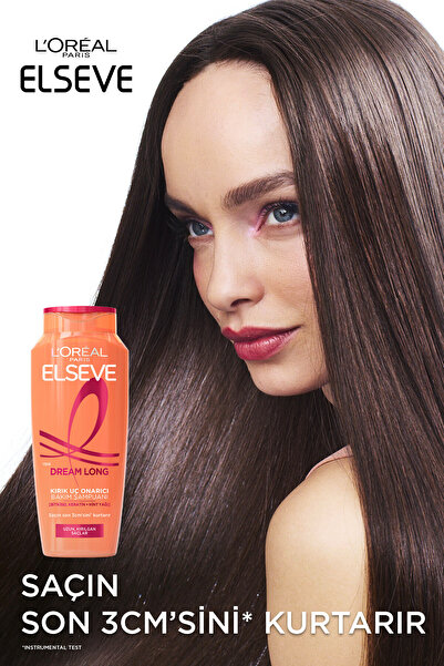 ELSEVE 3'lü 400ml Dream Long Onarıcı Bakım Şampuan + 175ml Saç Kremi Seti