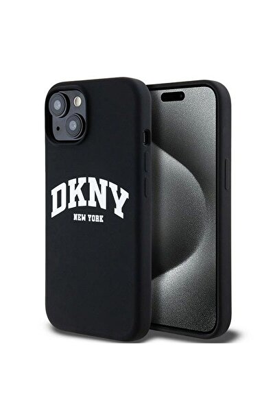 REDz Accessories Θήκη DKNY για iPhone 14, MagSafe, Σιλικόνη, Μαύρη