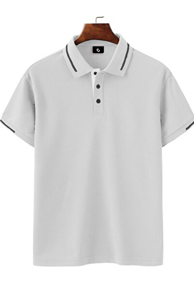 CC STORE Cotton Regular Fit Buttoned Polo Neck t Shirt Men