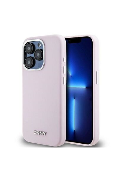 REDz Accessories Θήκη DKNY για iPhone 14 Pro, MagSafe, Σιλικόνη, Ροζ