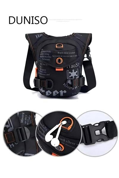 Generic Multifunctional Leg Bag Panel Practical Waist Bag Shoulder Bag Messenger Bag Cycling Hiking Bag