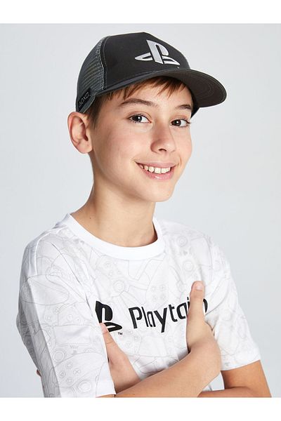 LC Waikiki 100% Cotton Gabardine Fabric Boy's Licensed and Printed Cap Hat