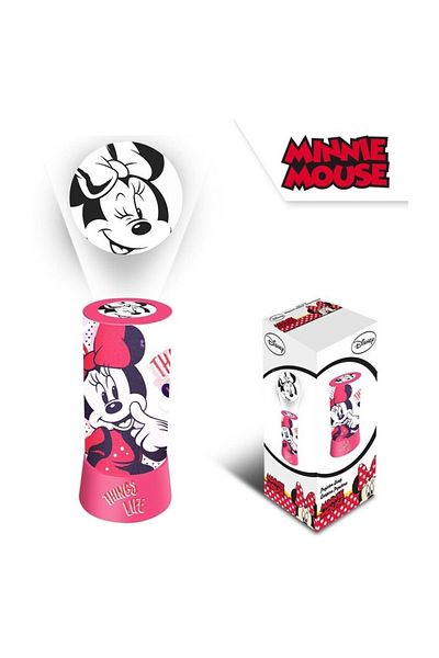 Minnie Mouse Children's Projector, Plastic, 2 in 1, 20x9.5 cm, Battery Powered, Multicolor, Disney Minnie