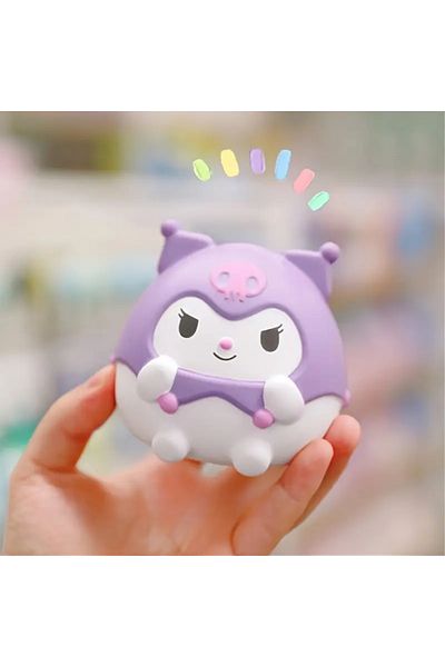 BALCI HEDİYELİK Soft Antistress with Kuromi Sukushi Figure Decompression Vent Squeeze Toy 1Pcs