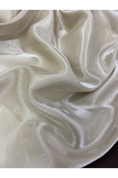 Yiğit Kumaş Cream Monaray Satin Fabric
