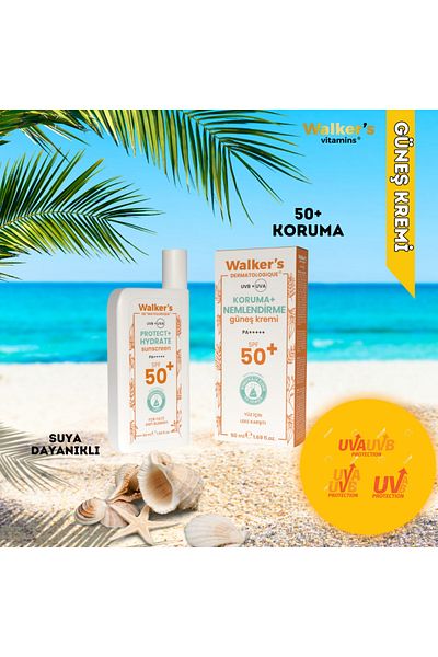 Walkers Spf50+ Anti-Blemish Very High Protection Facial Sunscreen - Anti-Aging (5-Pack)