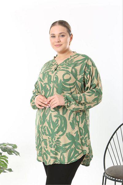 Tunikteks Woven Viscose Cotton Soft Fabric Comfortable Cut Tunic