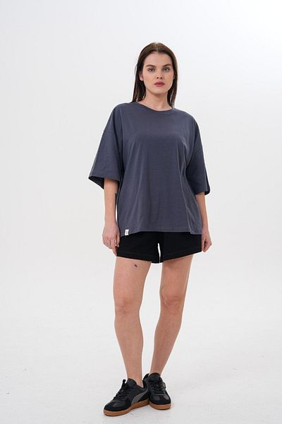 JANSO GROUP -Women's Cotton Tshirt - Shorts 2-Piece Suit with Laces Large Size