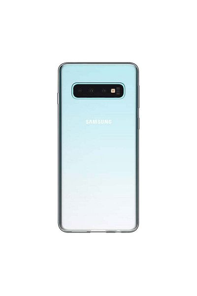 REDz Accessories Carcasă din silicon compatibilă cu Samsung S10, rezistentă la șocuri, TPU transparentă
