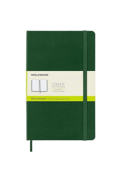 Moleskine المجموعة الكلاسيكية غير المبطنة 13x21 سم 240 ورقة غلاف صلب المفكرة