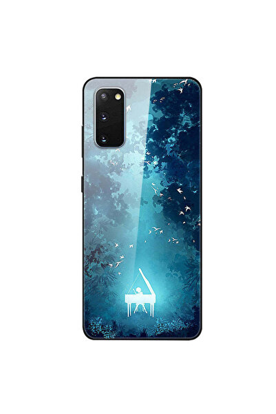 REDz Accessories Кейс, съвместим с модел Samsung S20, стъклен, за духовна муз...