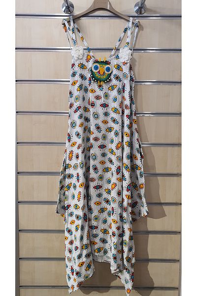 Park Moda Φόρεμα με κεντημένο σχέδιο με κορδόνια