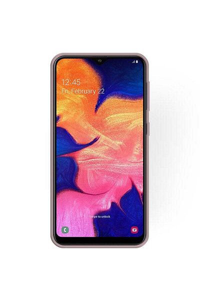 REDz Accessories Silicone Case Compatible with Samsung A10, Shockproof, TPU Powder Pink