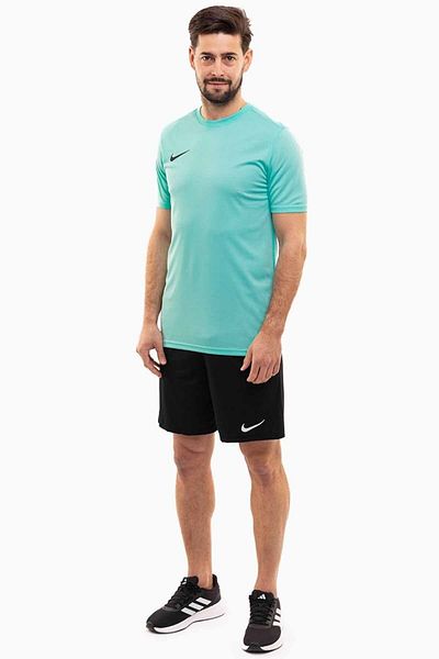 Nike Men's Shorts T-Shirt Suit Prk25 V-1 Dri Fit Fabric Daily Training Gym Suit