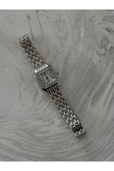 Juaste Old School Dia Silver Wristwatch