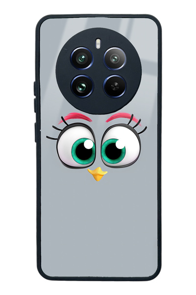 Spoyi Oppo Realme 12 Pro Gray Design Glossy Phone Case