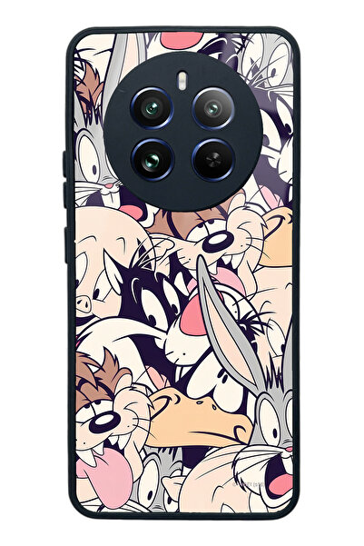 Spoyi Oppo Realme 12 Pro Plus Disney Character Tasarımlı Glossy Telefon Kılıfı