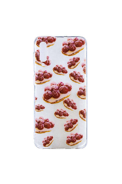 REDz Accessories Carcasă compatibilă cu Samsung A50 model Fruit Cake, reziste...