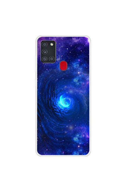 REDz Accessories Carcasă compatibilă cu Samsung A21s model Nebula, silicon, T...