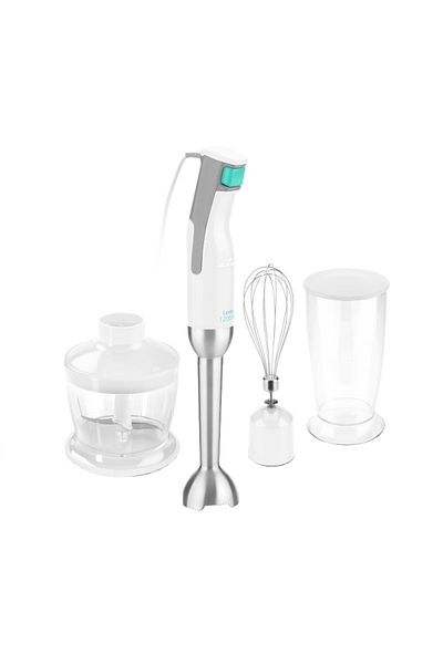 ETA Blender De Mana 3 In 1 Lento 3017 90000, 1200 W, 2 Viteze Plus Turbo, 2 Accesorii, 2 Recipiente