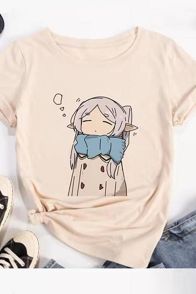 Köstebek Anime Frieren Beyond Journey's End Unisex T-Shirt